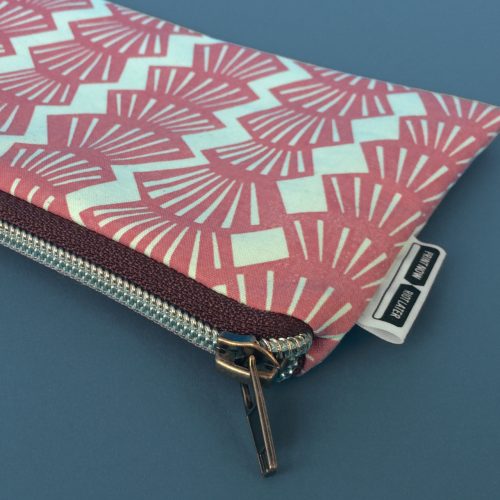 pencil case antique rose