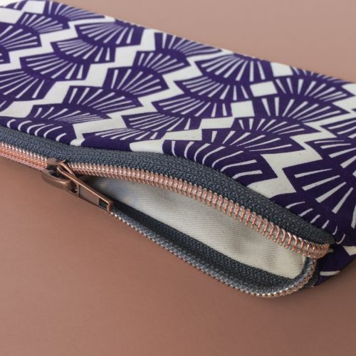 pencil case violet