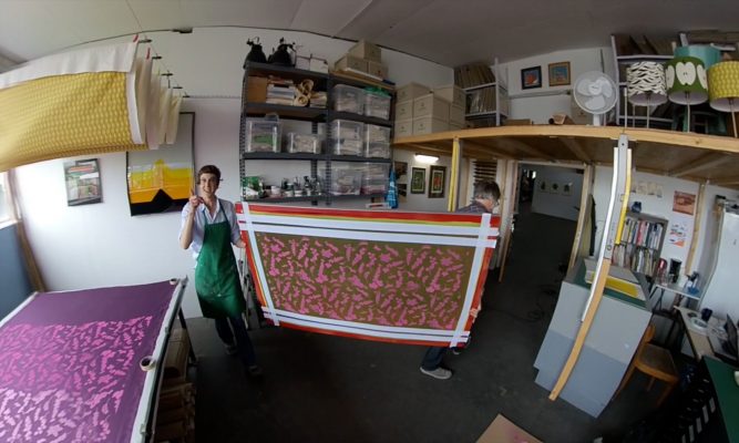 handling the big screen