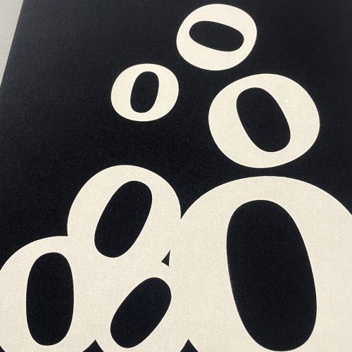 Alternative view of Black canvas - study #03