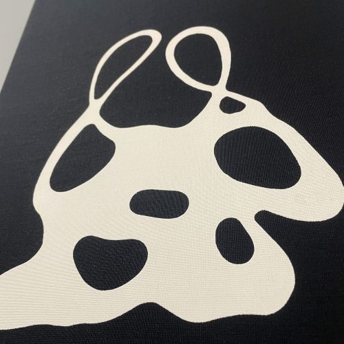 Alternative view of Black canvas - study #05