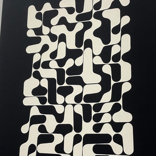Alternative view of Black canvas - study #07